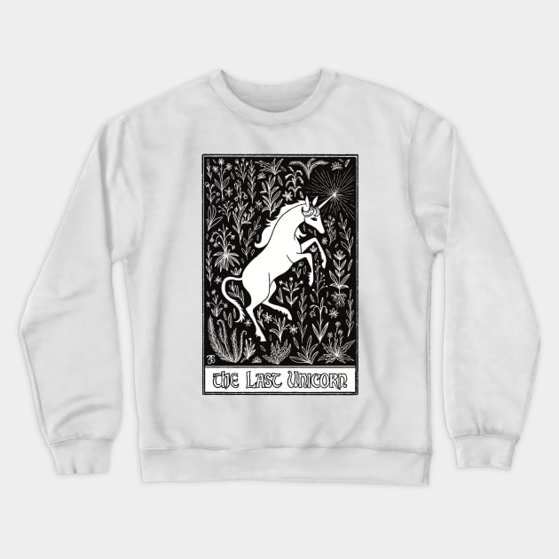 The Last Unicorn Crewneck Sweatshirt by Thistle Moon